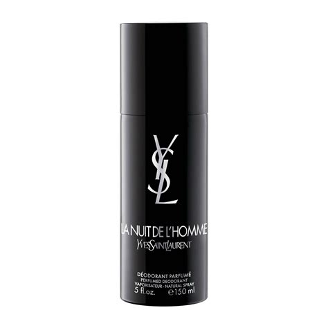 deodorant yves saint laurent la nuit de l'homme